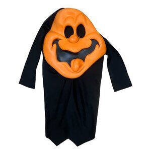 Easter Unlimited Fun World Div Vintage Halloween Mask Orange Ghost Scream Spoof